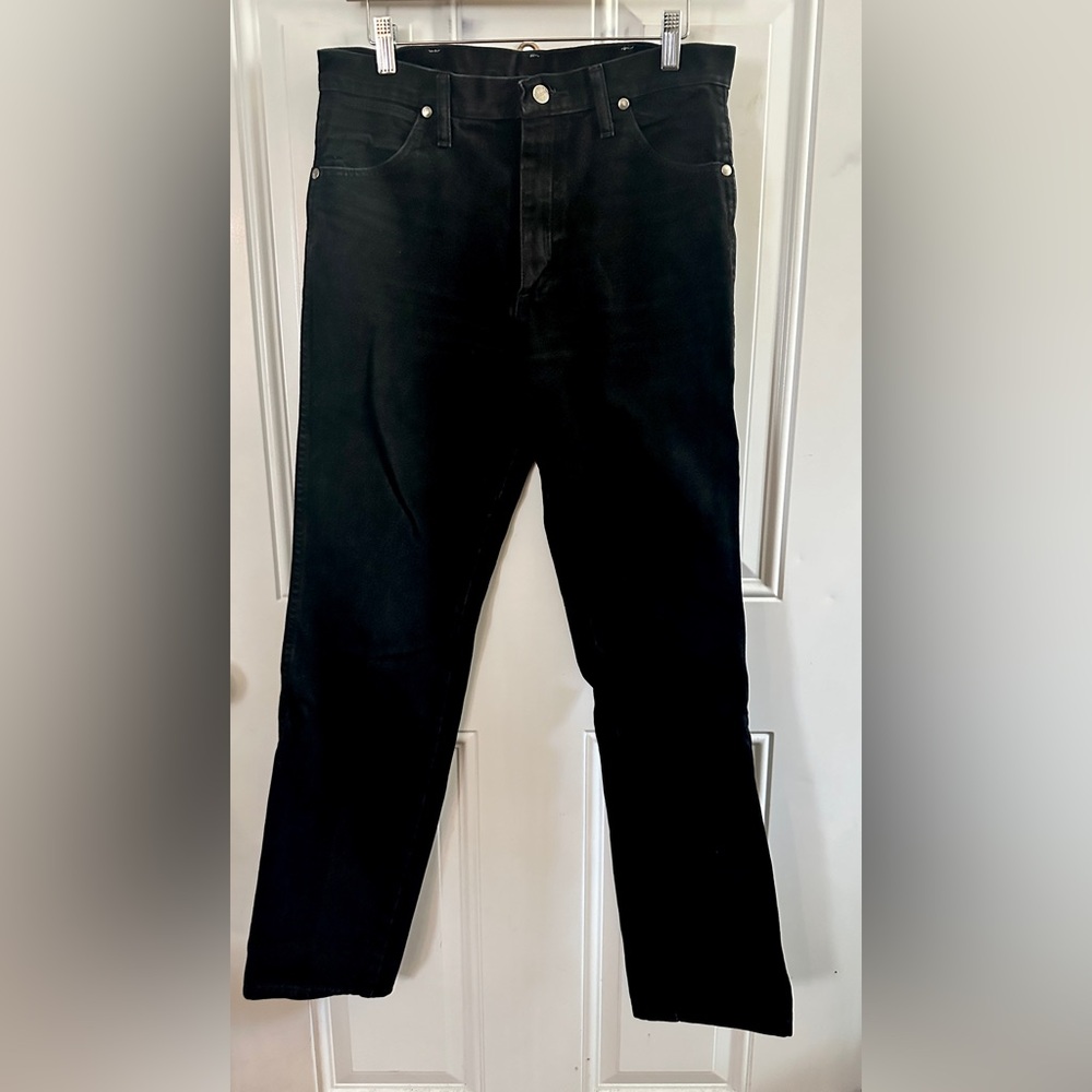 Wrangler black Jeans 31x32 silver tab